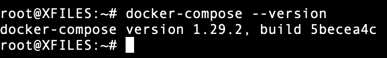 utiliser la commande suivante : docker-compose --version, pour vérifier si docker-compose est bien installé utiliser la commande suivante : docker-compose --version, pour vérifier si docker-compose est bien installé