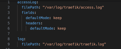 Traefik : Activer les access logs Traefik : Activer les access logs
