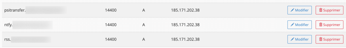 Créer une entrée DNS dans CPanel Créer une entrée DNS dans CPanel