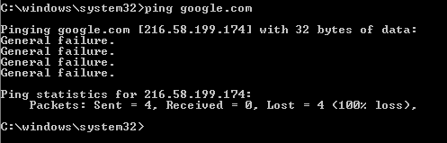 Ce message signifie que le ping a échoué de manière globale et que le système d'exploitation n'a pas pu envoyer la demande ICMP. Ce message signifie que le ping a échoué de manière globale et que le système d'exploitation n'a pas pu envoyer la demande ICMP.