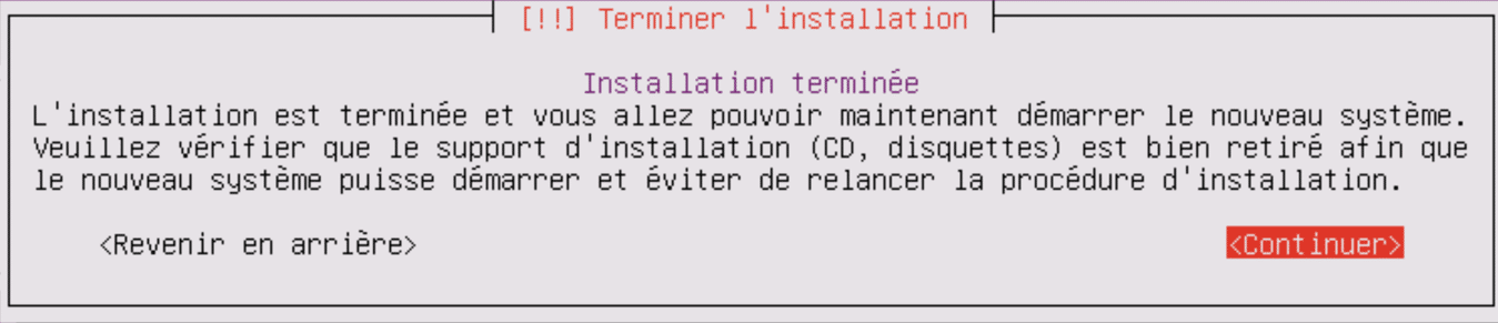 Les étapes de l'installation de EVE-NG Les étapes de l'installation de EVE-NG