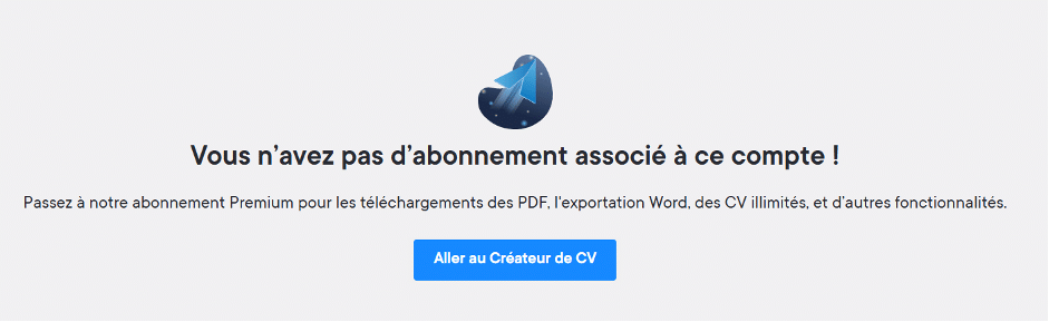 Dès que l’annulation est confirmée, l’accès à CVdeBoss est immédiatement interrompu. Pensez à sauvegarder vos données avant de finaliser la procédure. Dès que l’annulation est confirmée, l’accès à CVdeBoss est immédiatement interrompu. Pensez à sauvegarder vos données avant de finaliser la procédure.
