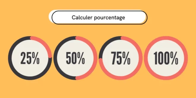 Comment calculer un pourcentage facilement