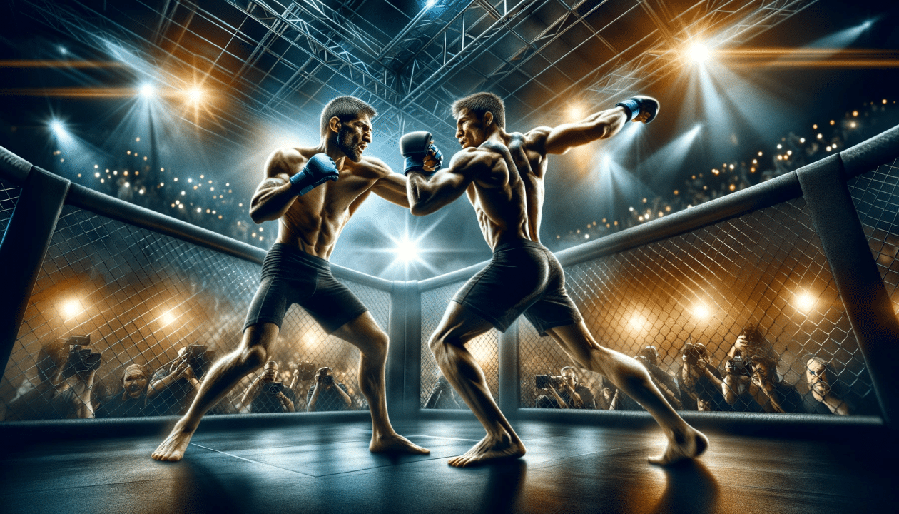 Le MMA est un sport de combat qui combine différentes disciplines telles que la boxe, le jiu-jitsu brésilien, le muay-thaï et la lutte.