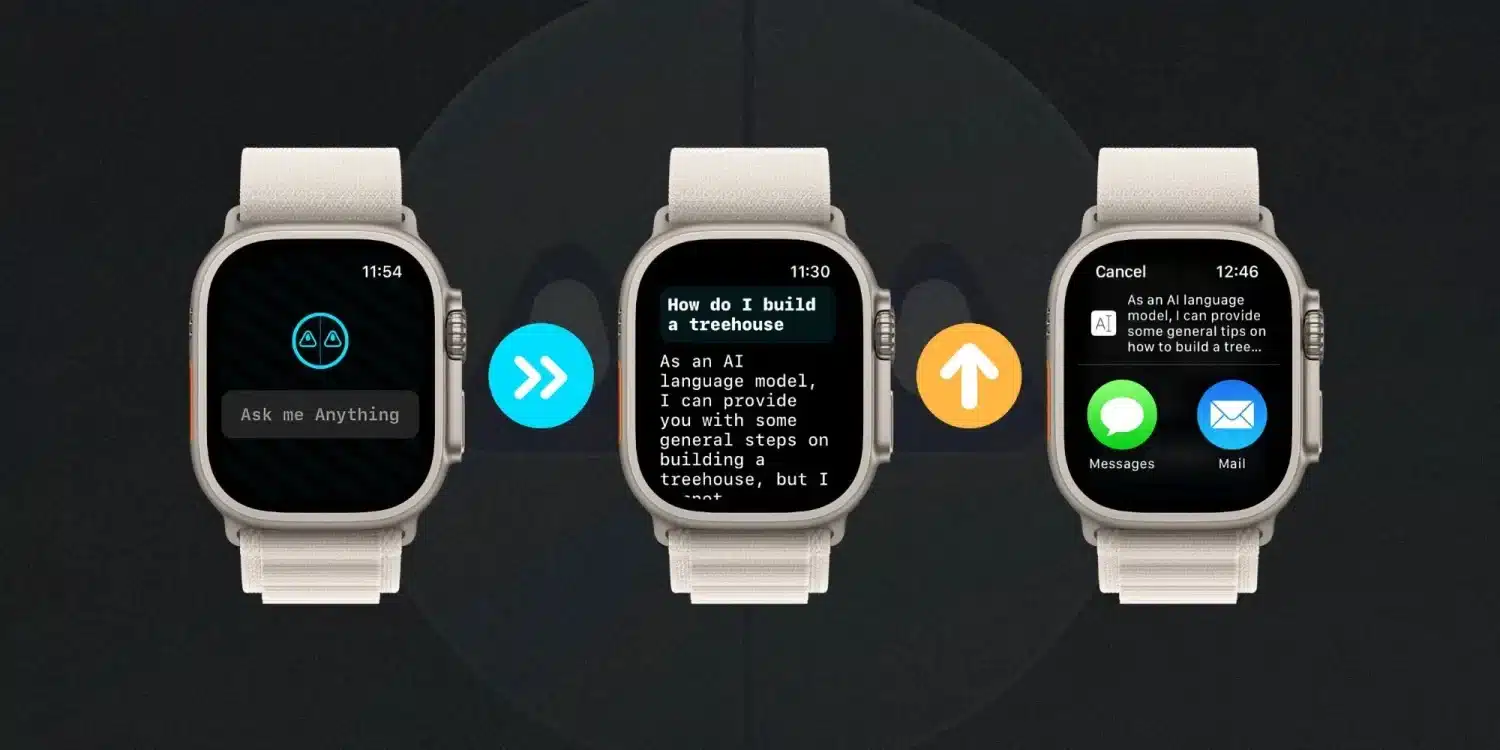 Comment utiliser ChatGPT sur Apple Watch avec WatchGPT Comment utiliser ChatGPT sur Apple Watch avec WatchGPT