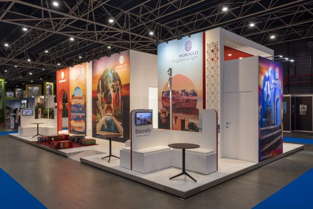 Stand multimédia – quand l’image fait passer le message Stand multimédia – quand l’image fait passer le message