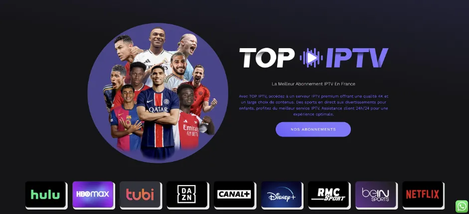 Top IPTV mise sur une expérience utilisateur fluide et intuitive. Compatible avec Smart TV, Android, iOS et PC, ce fournisseur offre une large sélection de chaînes locales et internationales. Top IPTV mise sur une expérience utilisateur fluide et intuitive. Compatible avec Smart TV, Android, iOS et PC, ce fournisseur offre une large sélection de chaînes locales et internationales.
