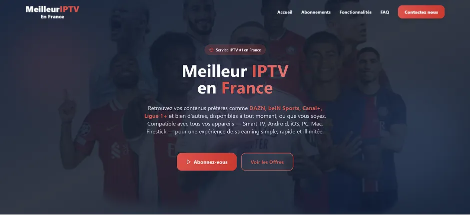 Ce fournisseur s’adresse particulièrement au marché français, tout en proposant un large choix de chaînes internationales. Les abonnés apprécient la fluidité des flux et la richesse du contenu, notamment la VOD et le replay. Ce fournisseur s’adresse particulièrement au marché français, tout en proposant un large choix de chaînes internationales. Les abonnés apprécient la fluidité des flux et la richesse du contenu, notamment la VOD et le replay.