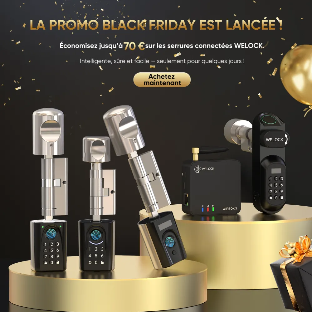 Pour le Black Friday 2025, la marque met en avant plusieurs modèles phares — TOUCH41, TOUCA51, U81, PCB41 Plus, et le module WiFi Alexa — tous conçus pour simplifier l’accès à domicile sans sacrifier la sécurité. Pour le Black Friday 2025, la marque met en avant plusieurs modèles phares — TOUCH41, TOUCA51, U81, PCB41 Plus, et le module WiFi Alexa — tous conçus pour simplifier l’accès à domicile sans sacrifier la sécurité.