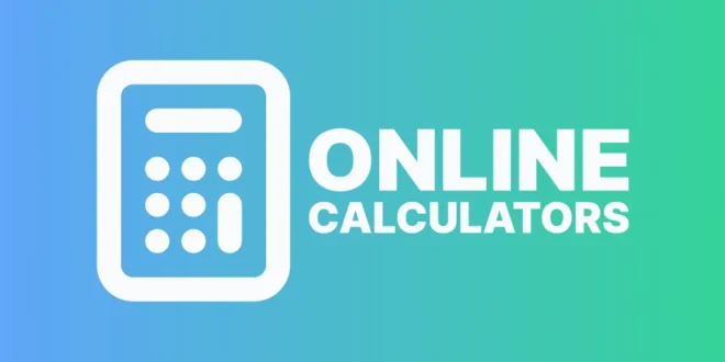 Online calculators as reliable tools for fast and accurate calculations