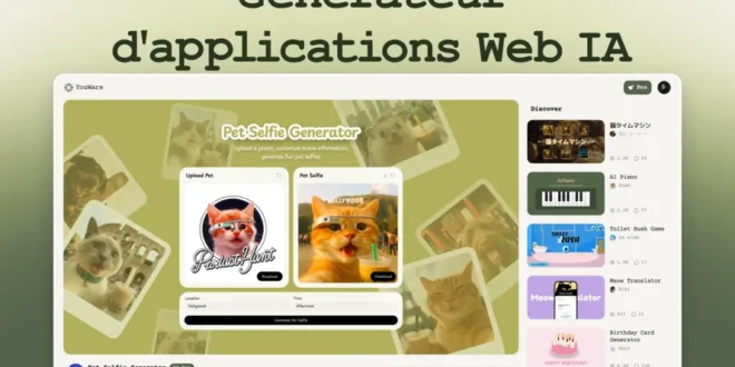 YouWare AI : Comment créer une application web en quelques minutes avec YouWare