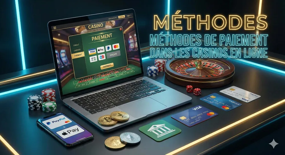 Méthodes de paiement des casinos en ligne Méthodes de paiement des casinos en ligne