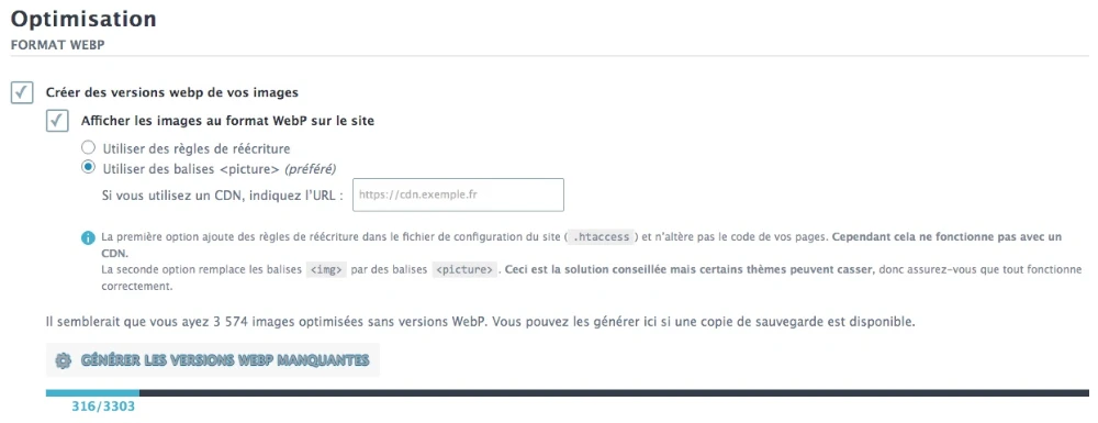 Compresser vos images WordPress et les transformer en WebP avec Imagify Compresser vos images WordPress et les transformer en WebP avec Imagify