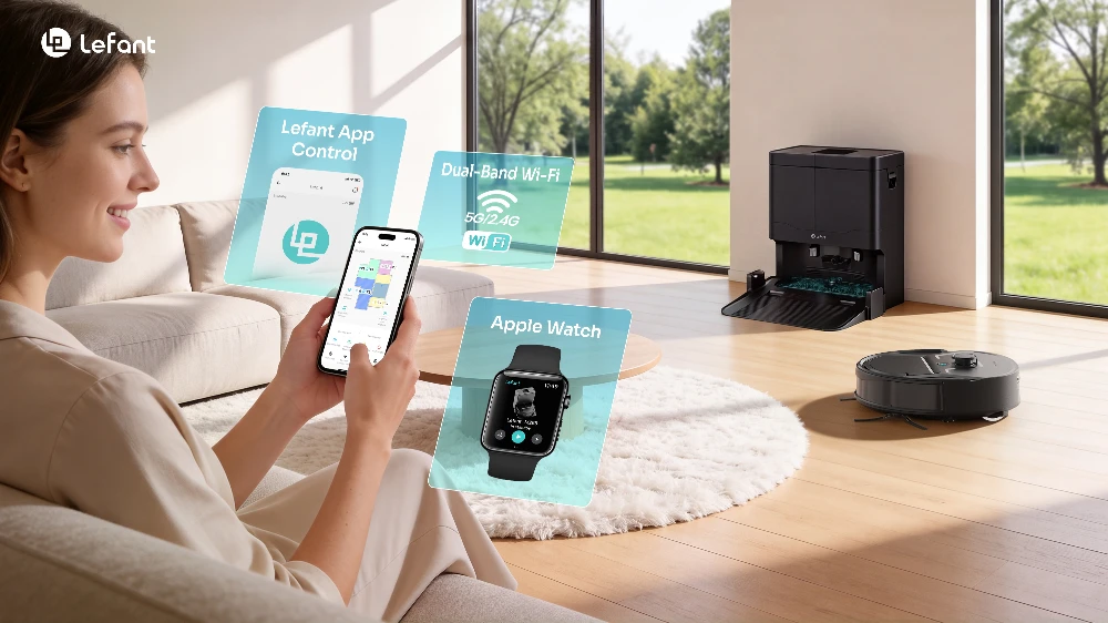 Le Lefant M210 Pro Omni cumule des arguments solides pour son positionnement tarifaire, notamment son format mini, sa station automatique et son autonomie de 120 minutes. Le Lefant M210 Pro Omni cumule des arguments solides pour son positionnement tarifaire, notamment son format mini, sa station automatique et son autonomie de 120 minutes.