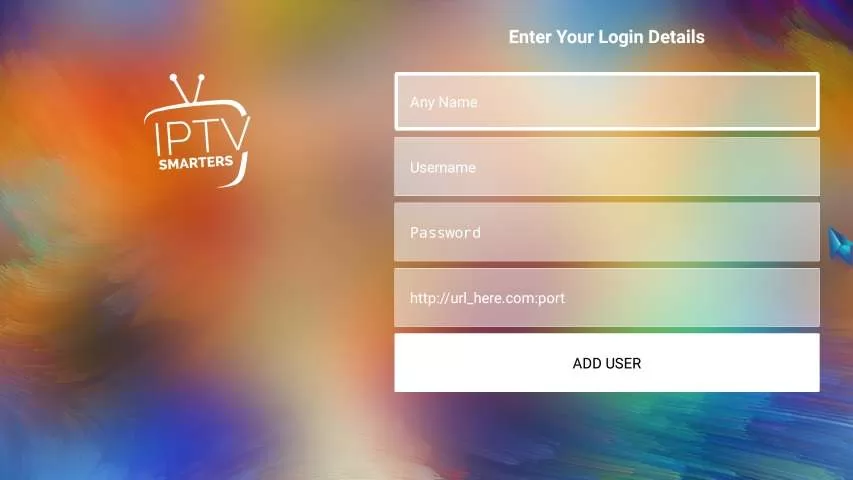 Configurer avec les identifiants Xtream Configurer avec les identifiants Xtream